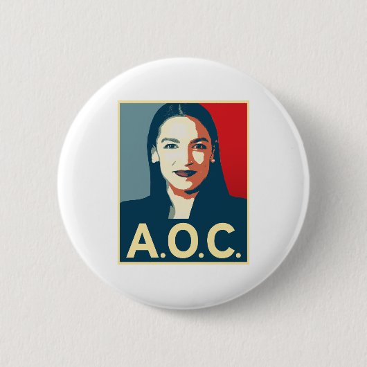 AOC 2024 宣伝グッズ 缶バッジ (正面)