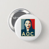 AOC 2024 宣伝グッズ 缶バッジ (正面&裏面)