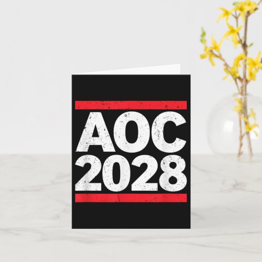 Aoc 2028 カード (黄色い花)