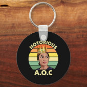 Aoc Alexandria Ocasio-cortez初の女性大統領 キーホルダー (正面)