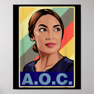 Aoc Alexandria Ocasio-cortez初の女性大統領 ポスター