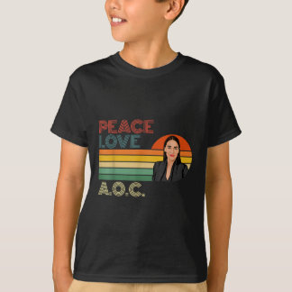 Aoc Alexandria Ocasio-cortez初の女性大統領 Tシャツ