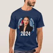 AOC - Alexandria Ocasio-Cortez 2024 Tシャツ (正面)