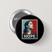 Aoc Alexandria Ocasio Cortez 2028社長 – 缶バッジ (正面&裏面)