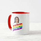 AOC LGBTプライド マグカップ (正面左)