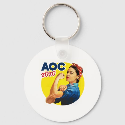 AOC the Riveter 2020 キーホルダー (正面)