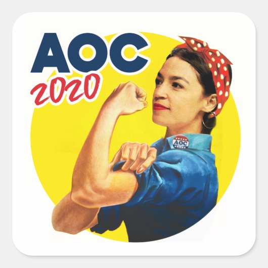 AOC the Riveter 2020 スクエアシール (正面)