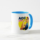 AOC the Riveter 2020 マグカップ (正面右)