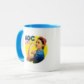 AOC the Riveter 2020 マグカップ (正面左)