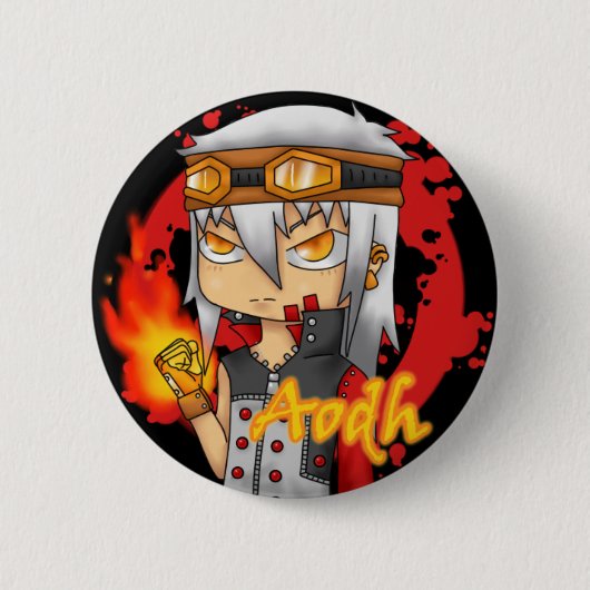 Aodh Button 缶バッジ (正面)