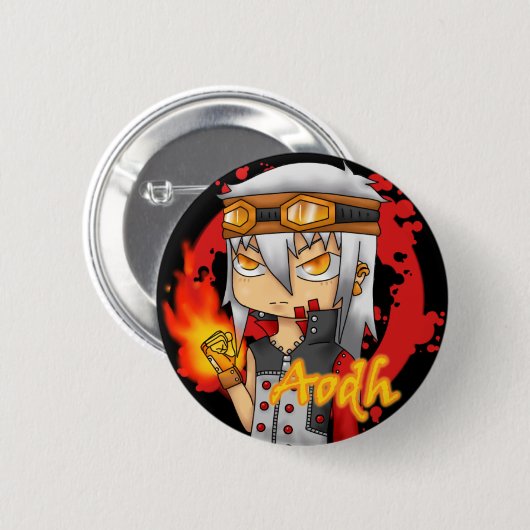 Aodh Button 缶バッジ (正面&裏面)