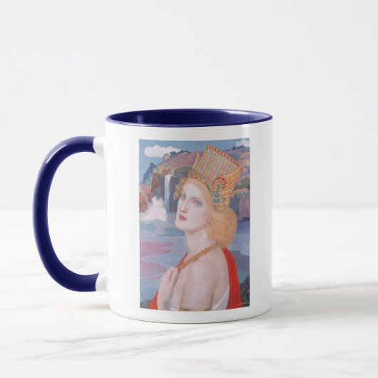 Aoife, c. 1914 by John Duncan マグカップ (左)