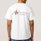 AOKの可変的な色かスタイルViva Tシャツ (裏面)