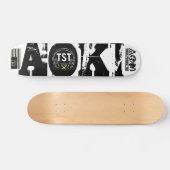 AOKI /TST JMT 7 3/4"スケートボードデッキ スケートボード (横)