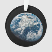 Aollo 8宇宙船から取り出された地球。 オーナメント (正面)