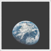 Aollo 8宇宙船から取り出された地球。 シール (正面)