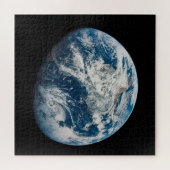 Aollo 8宇宙船から取り出された地球。 ジグソーパズル (横)