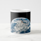Aollo 8宇宙船から取り出された地球。 ジャンボコーヒーマグカップ (正面)
