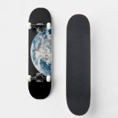 Aollo 8宇宙船から取り出された地球。 スケートボード (正面)