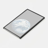 Aollo 8宇宙船から取り出された地球。 ポストイット (アングル)