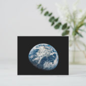 Aollo 8宇宙船から取り出された地球。 ポストカード (スタンド正面)