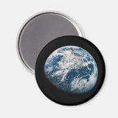 Aollo 8宇宙船から取り出された地球。 マグネット (正面/裏面)