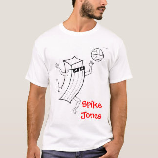Aonスパイク・ジョーンズのバレーボールのTシャツ Tシャツ