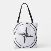 AONN+ コンパスのトート トートバッグ (裏面)