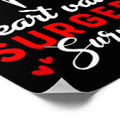 Aortic Heart Valve Surgery Survivor Heart Disease  ポスター (角)