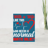 Aortic Valve Warrior Wife Heart Surgery Valve Repl カード (正面)