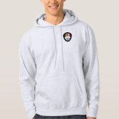 AOSAフード付きスウェットシャツ（前面および背面） パーカ (正面)