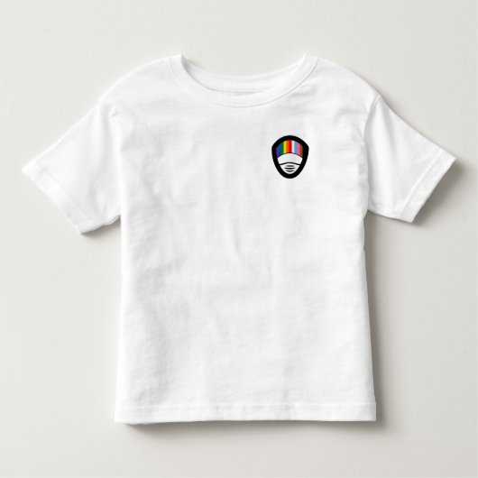 AOSA Toddler Tシャツ（フロントロゴとバックロゴ） トドラーTシャツ (正面)