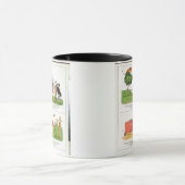 Aostaの老人、「Nonseの本からのページ マグカップ (中央)