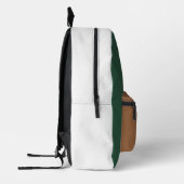 AOT (Attack on Titan)タイタンをテーマにした学校バッグ プリントバックパック (左)