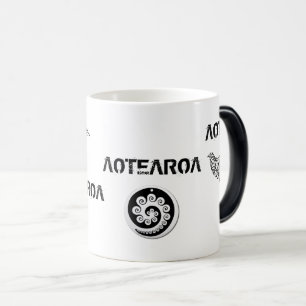AOTEAROAのキーウィのニュージーランドのコップ モーフィングマグカップ