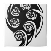 aotearoaのkoruのデザイン タイル (正面)