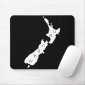 Aotearoa New Zealand With Kiwi Whanau Maori  マウスパッド (マウス)