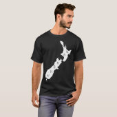 Aotearoa New Zealand With Kiwi Whanau Maori  Tシャツ (正面フル)