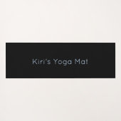 AOTEAROA NZ COUNTRY ISLANDS MAORI NAMES KIWI ヨガマット (裏面(横))