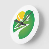 AoTGウォールクロック ラウンド壁時計 (傾斜)