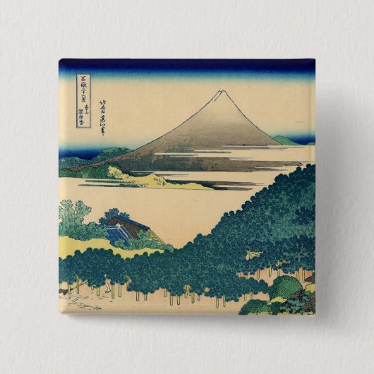 Aoyamaのクッションのマツ 缶バッジ (正面)