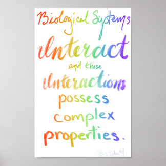 APバイオロジービッグアイディア4 ポスター