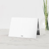 *~* AP素朴86写真3-D Son – 父のデイカード サンキューカード (裏面)