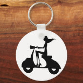 AP028ガールスクーター キーホルダー (正面)