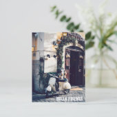 ** AP12イタリアイタリアンFlorence Cobblestone ポストカード (スタンド正面)