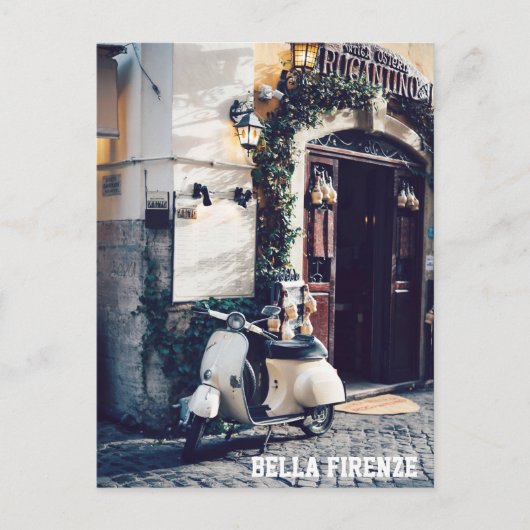 ** AP12イタリアイタリアンFlorence Cobblestone ポストカード (正面)