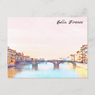 ** AP12ブリッジフィレンツェItaly Florence イタリアン ポストカード
