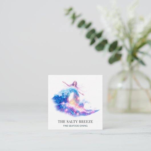 *~* AP13ヒーリングビーチ金星63のWAVE誕生 スクエア名刺 (スタンド正面)