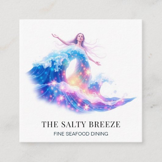 *~* AP13ヒーリングビーチ金星63のWAVE誕生 スクエア名刺 (正面)