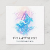 *~* AP13ヒーリング80ビーチWAVE誕生の金星 スクエア名刺 (正面)